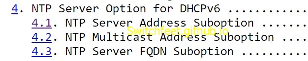 dhcp6.ntp
